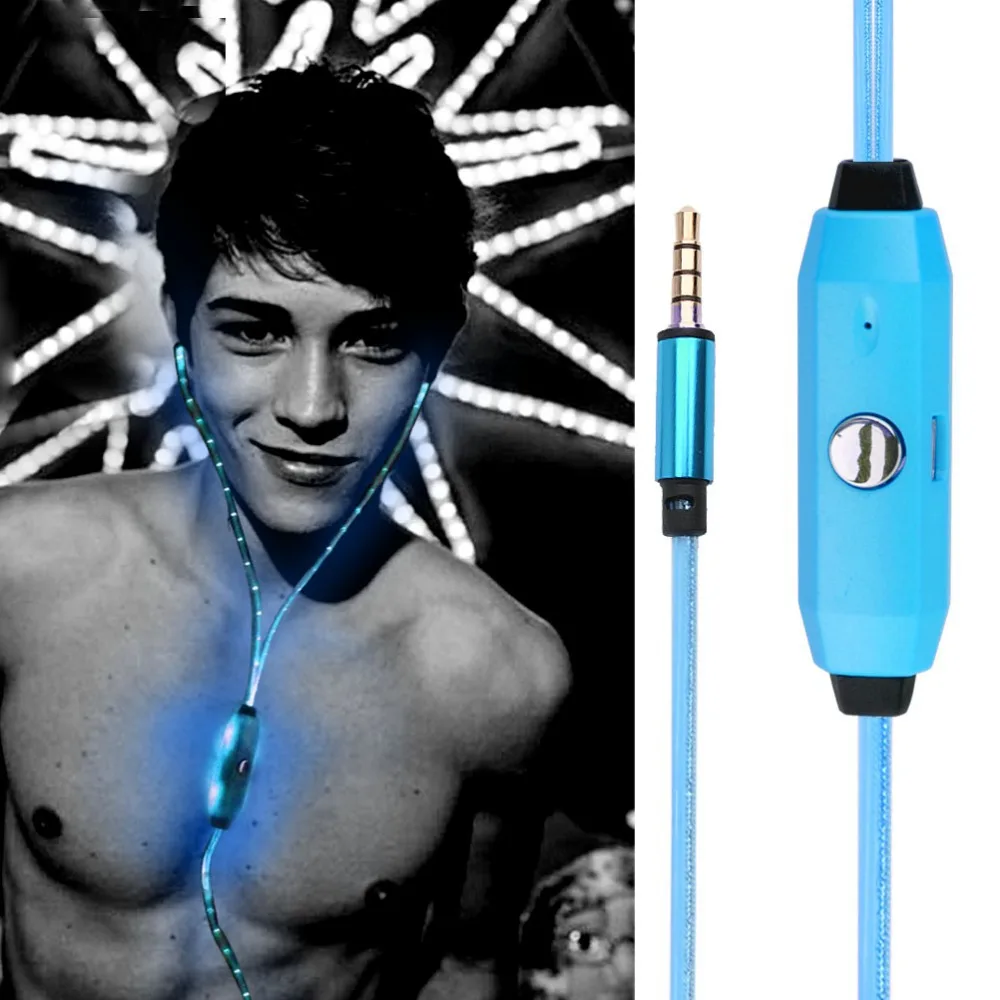 Buy Amazing Magic Visible Lighting Earphone Glowing in
