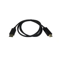 Wholesale 1.8m DP to HDMI adapter 6FT Displayport Display Port Male DP to male HDMI Adapter Converter cable For orange pi