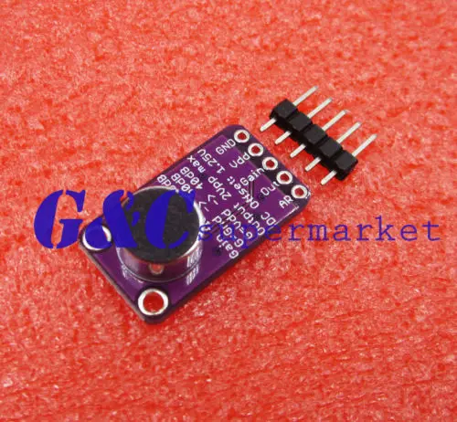 

MAX9814 Electret Microphone Amplifier Module Auto Gain Control