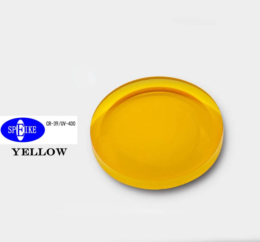 SPEIKE customized tinted myopia porlarized sunglasses lenses Anti-reflective Aspheric myopia sunglasses 1.74 lenses UV400