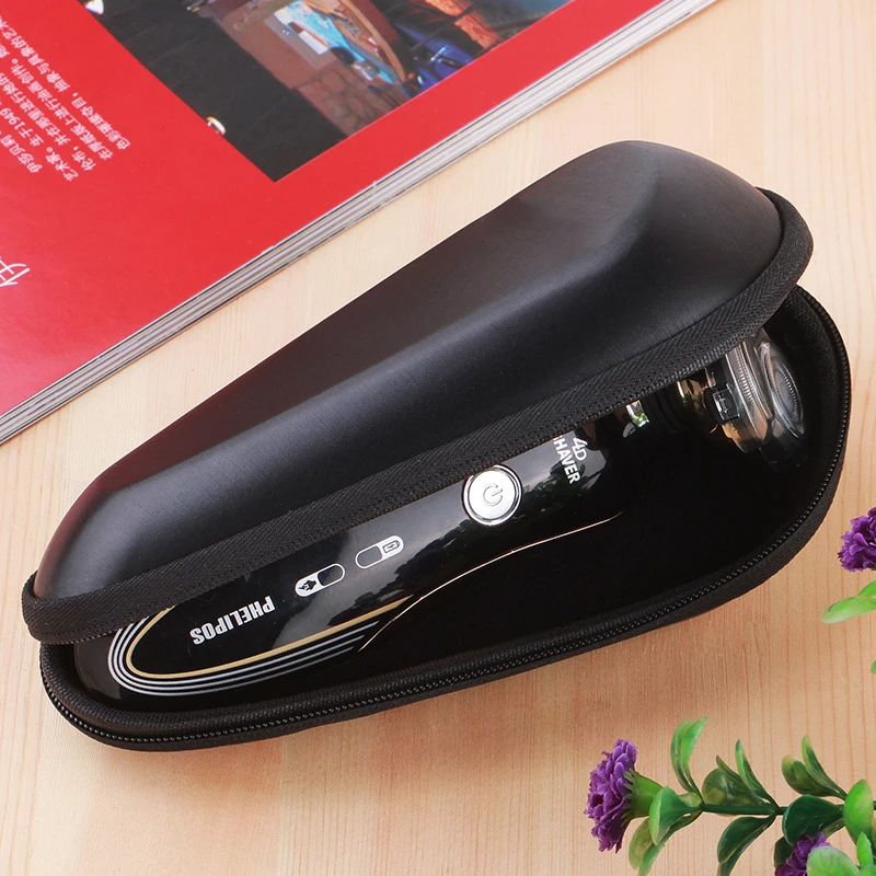 For Philips Logo Beard Trimmer Storage Bag Electric Shaver