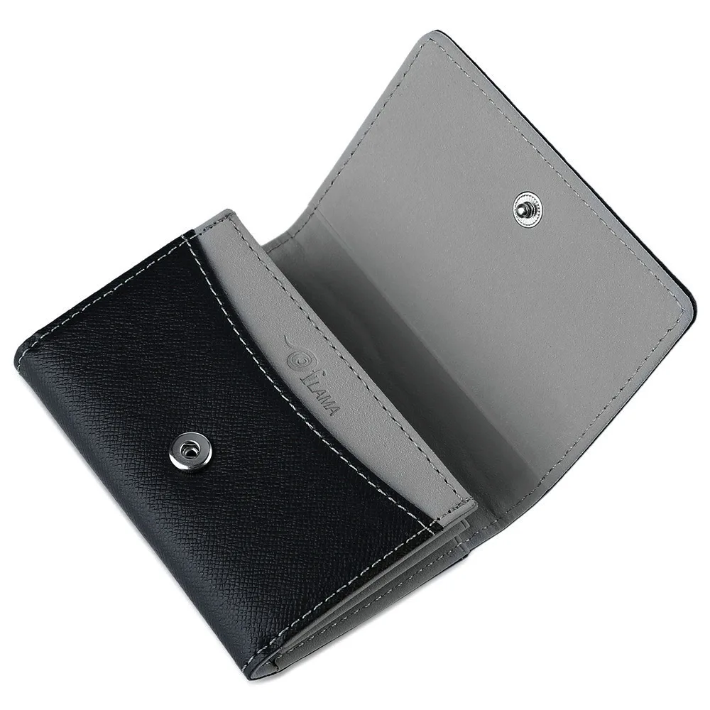 Baellerry Mini мужской кошелек с застежкой новый PU кожаный новинка однотонный цветной