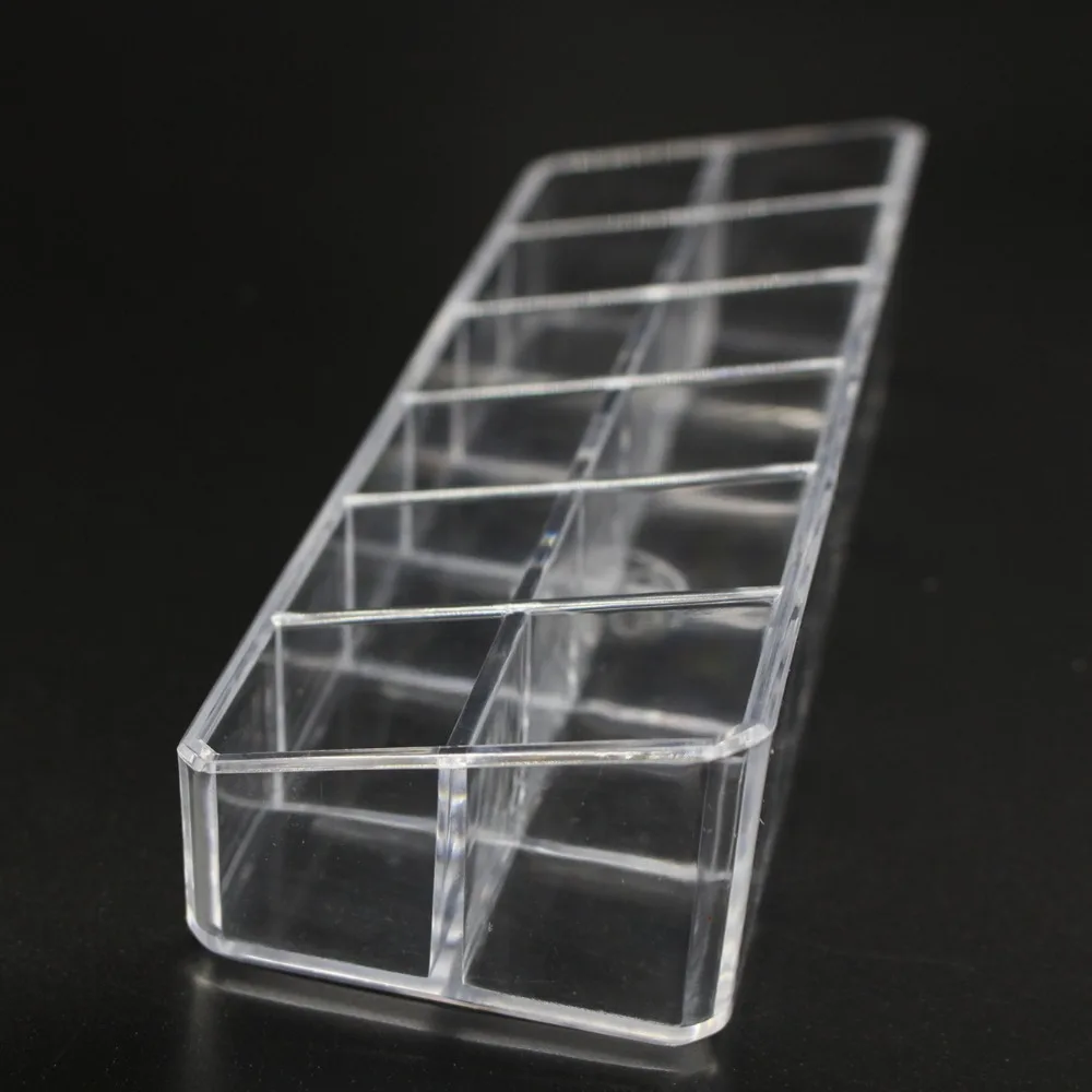 12 Grid Acrylic Lipstick Holder Cosmetics Organizer Brush Holder Makeup Storage Corganizer Box For Storage Of Cosmetics (8)