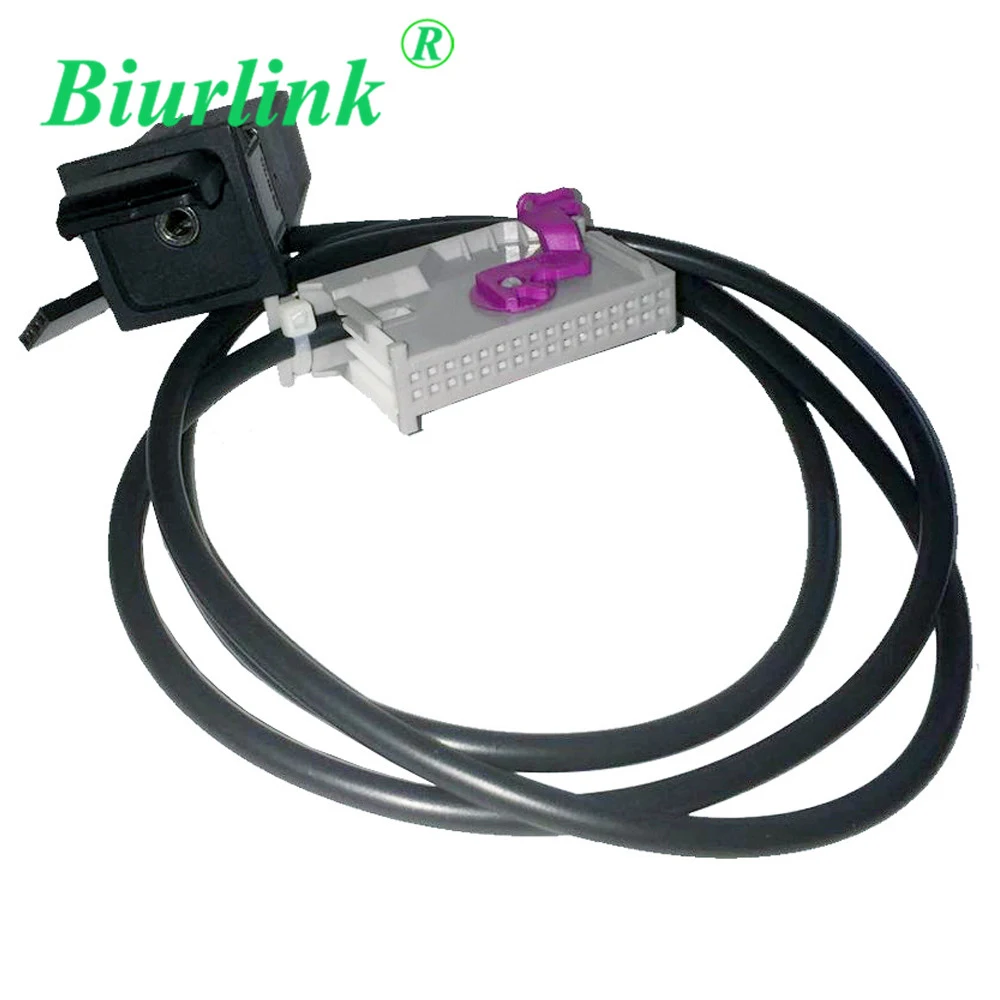 Настольный разъем 32pin A/V для Audi навигации Plus A3 A4 A6 A8 TT R8|input cable|aux socketaux cable adapter |