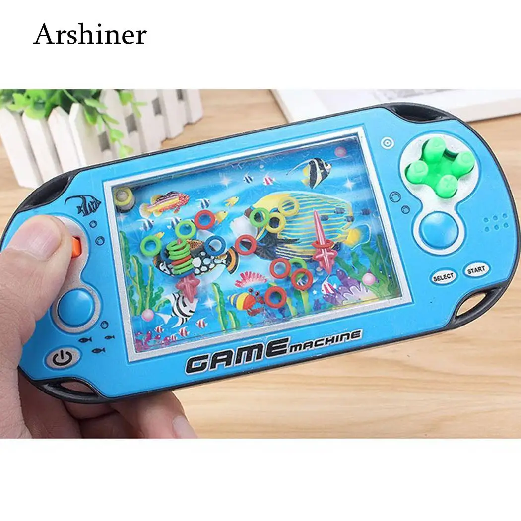 

1 PCS squishy Water Ring Toss Squeeze Toy Child Handheld Game Machine Parent-Child Interactive Antistress Game Toys For Children