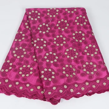 

Swiss Voile Lace In Switzerland High Quality 2018 African Swiss Voile Lace Cotton Eyelet Fabric For Nigeian Women 5yards K34-1