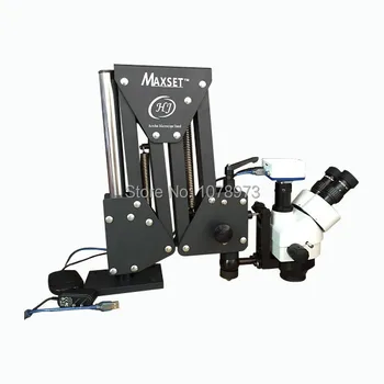 

Jewelry Tools for Sale 7X-45X Binocular Microscope with Acrobat Stand Microscope VGA Video Camera