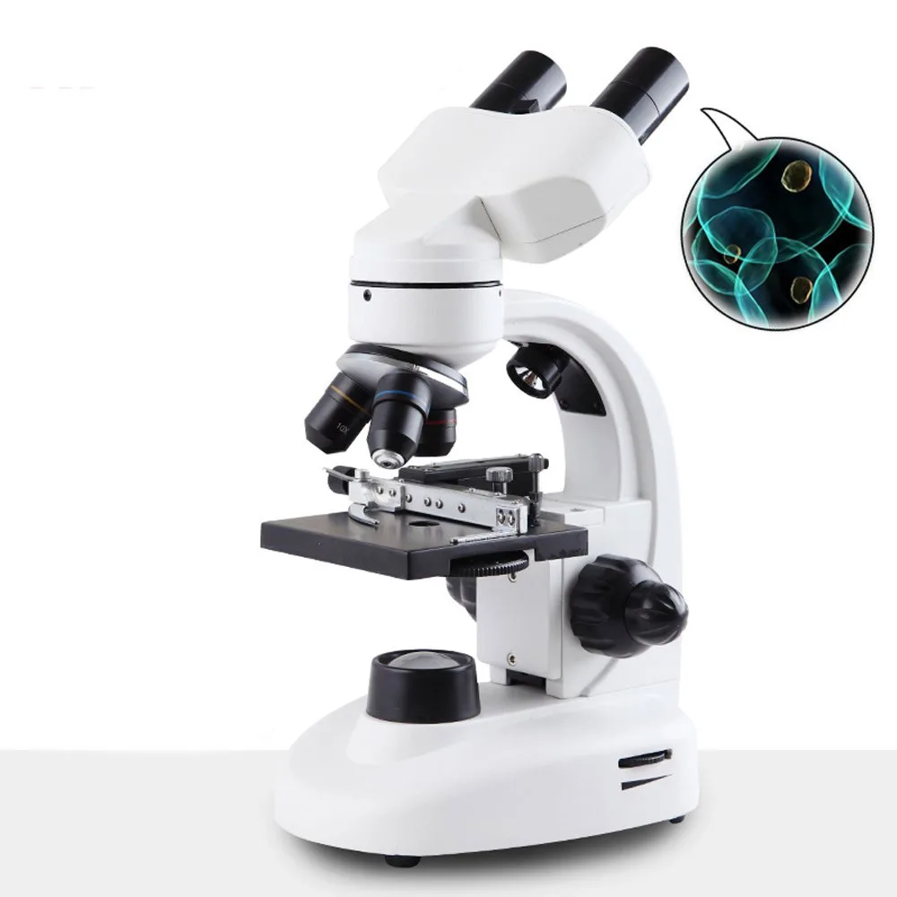 

2019 Microscope Compound Binoculars Biological Microscope,80X-1600X Magnification for Education and Lab Research,Wifi Box For PC