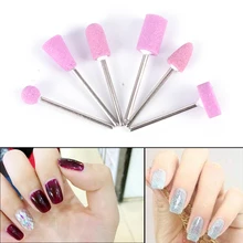 12 шт. Керамический Камень алмазная сверлильная щетка Pro электрическое сверло для ногтей кутикулы чистая фрезерная напильница аксессуар 2,35 мм