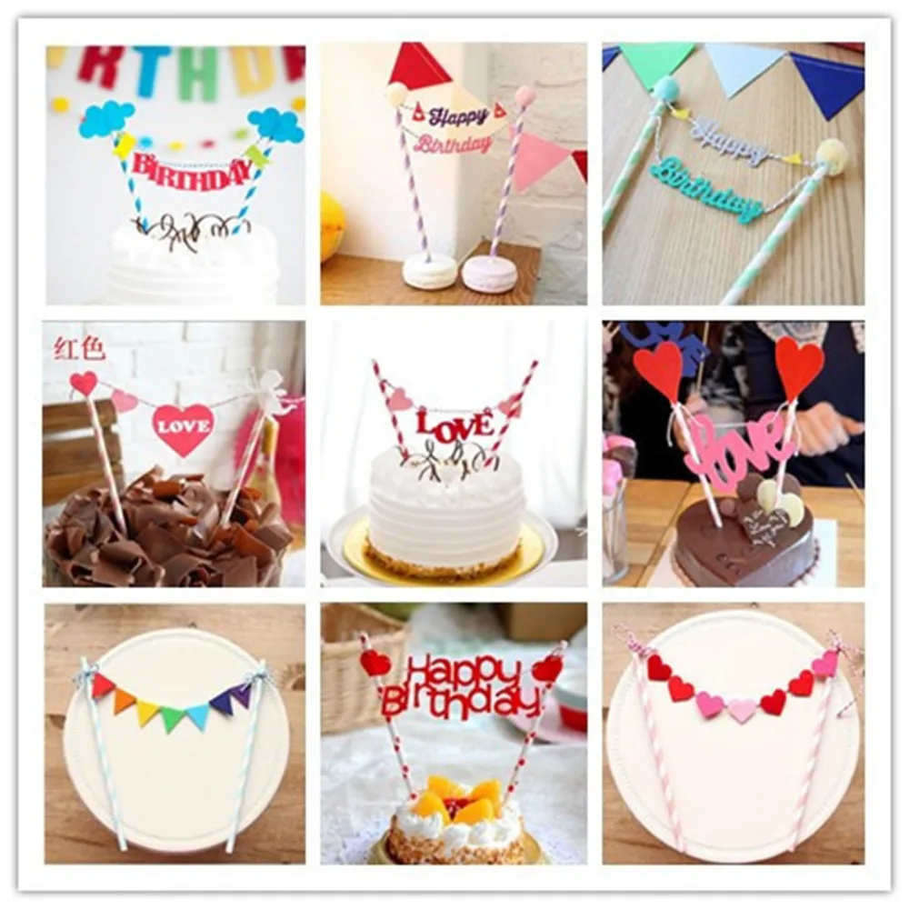 Happy Birthday Cake Topper For Kids Birthday Party