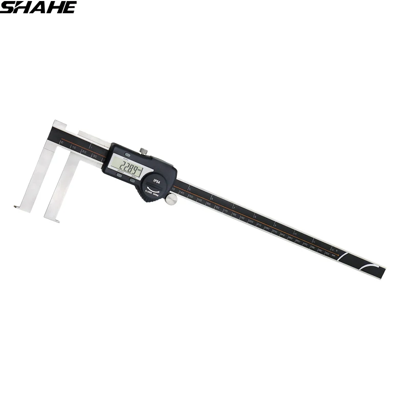 

shahe 15-300 mm vernier caliper digital inside groove digital caliper with knife edge messschieber measuring tools