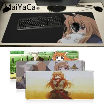 

MaiYaCa Spice and Wolf Holo Beauty Anime Girls Laptop Computer Mousepad Gamer Gaming Keyboard Mat Computer Tablet Mouse Pad