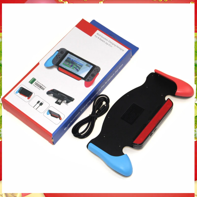 

Portable Charging Battery Capacity for Nintend Switch NS Joy-Con Power Bank Controller Charger Stand Holder Grip with USB Cable