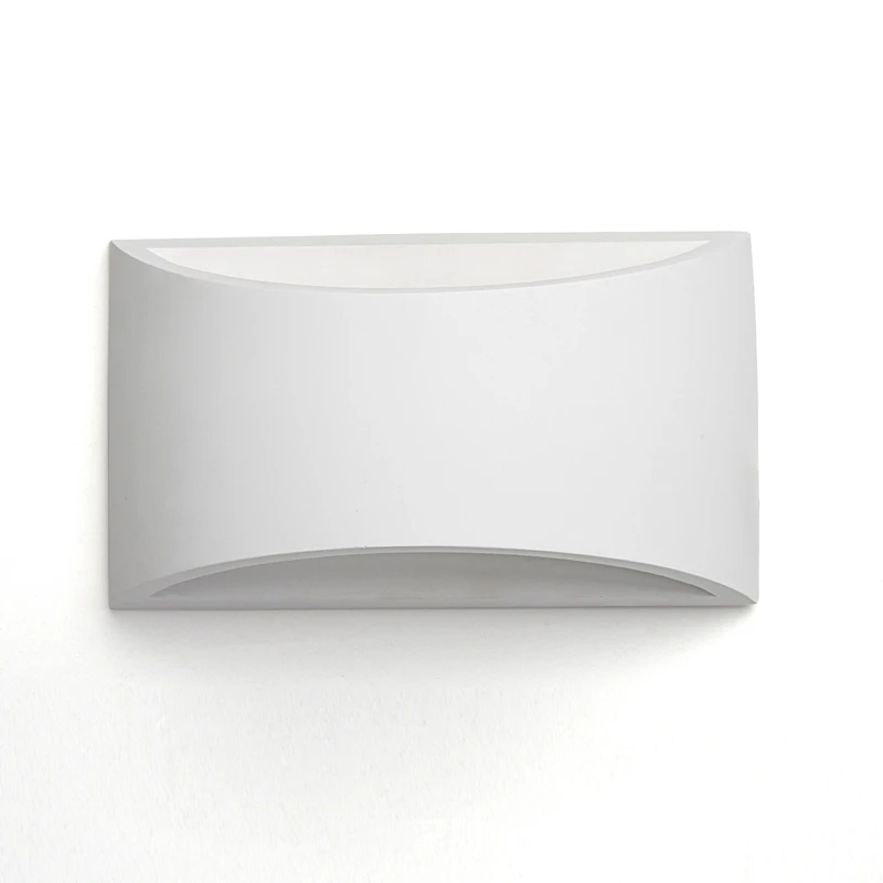Handmade Gypsum Moulding Plaster Modern LED Wall Light AC110V220V Indoor Bedroom Living Room Corridor Feature Decor Lamps (6)