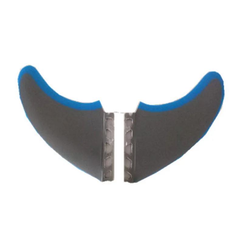 جديد تصميم GFK الألياف الزجاجية زعانف 2 قطعة/المجموعة XXL حجم تصفح زعانف التوأم ل المستقبل مربع تصفح زعنفة