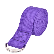 D-кольцо ремень фитнес тренировки веревка фигура талии ноги эспандер ДЛЯ ФИТНЕССА Полосы Хлопок мульти-цвета женщин эластичный ремень для йоги