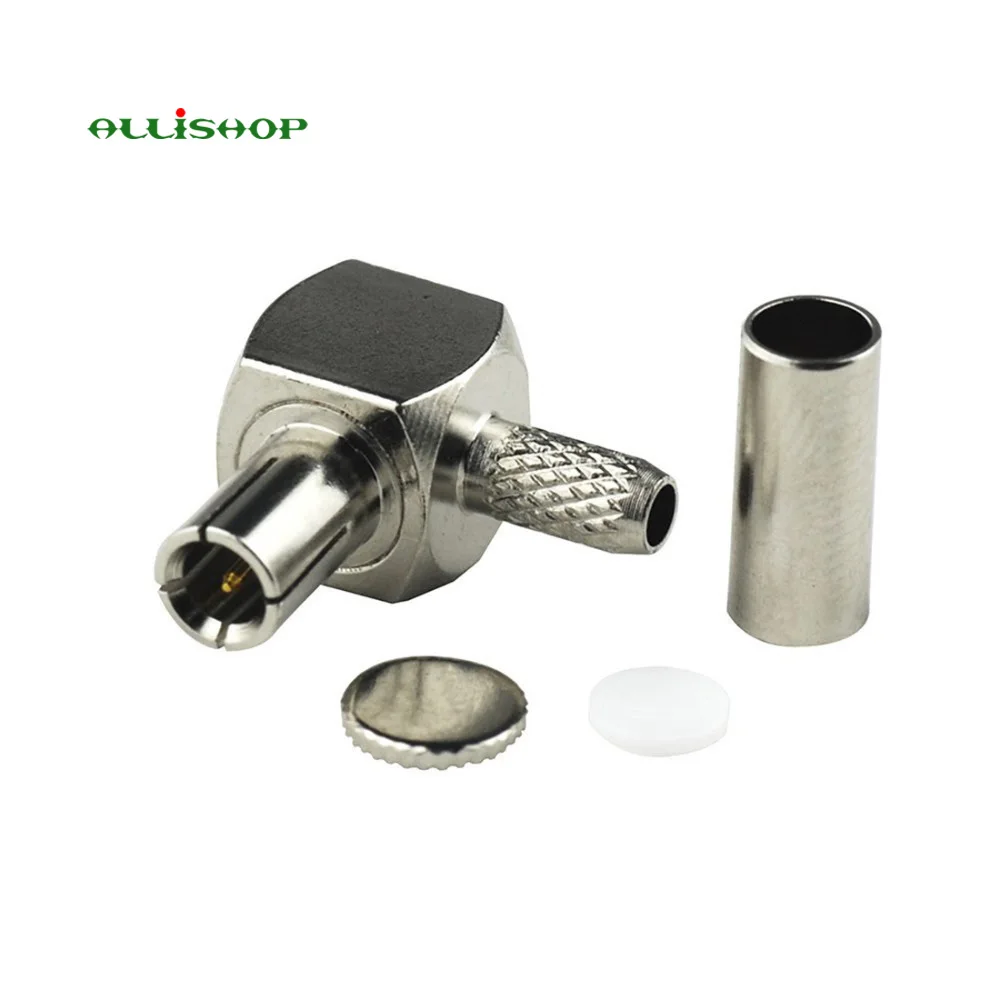 

RF TS9 Connectors Right Angle RF Coaxial Male Plug Adapter TS9 USB Modem TV Antenna TS9 Male Connector For RG316 RG174 Cable
