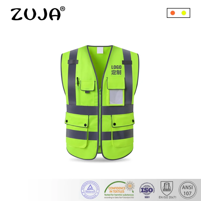 

High Visibility Safety Vest for Woman/Man Reflective Vest