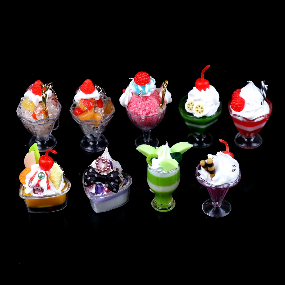 Kids toys Ice cream cups Kitchen Toys Pretend & Play Plastic food cups Kitchen Photography Toys