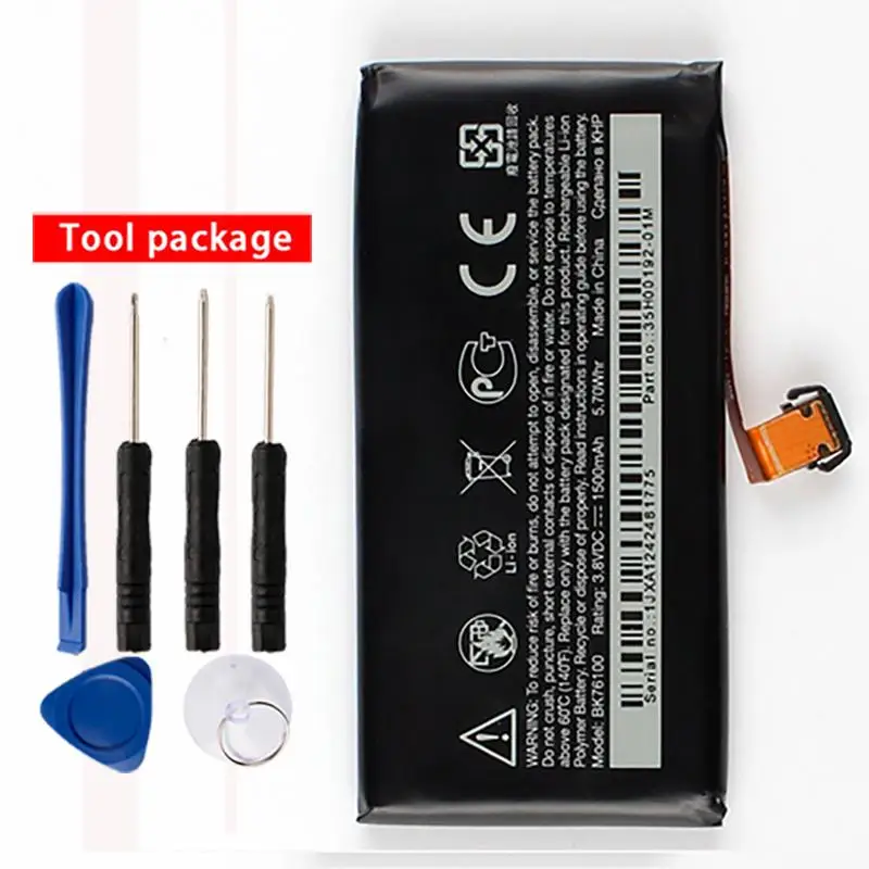 

Original BK76100 Phone Battery For HTC One V T320e G24 1500mAh