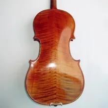 4/4 Китайский Твердых Скрипка Ель Перед Клен Задняя и Боковые мощный Звук Послал С Канифолью Bow Case Маслом Ручной Старину лак