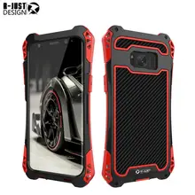 R-просто для Samsung S8 Plus телефон металлический чехол Fundas 14,7 15,8 см Водонепроницаемый для Samsung Galaxy S8 S8 плюс Защитная подставка