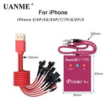 UANME Power Supply Test Cable With ON/OFF Switch iPower Pro for iPhone 6G/6P/6S/6SP/7G/7P/8G/8P/X DC Power Control Test Cable