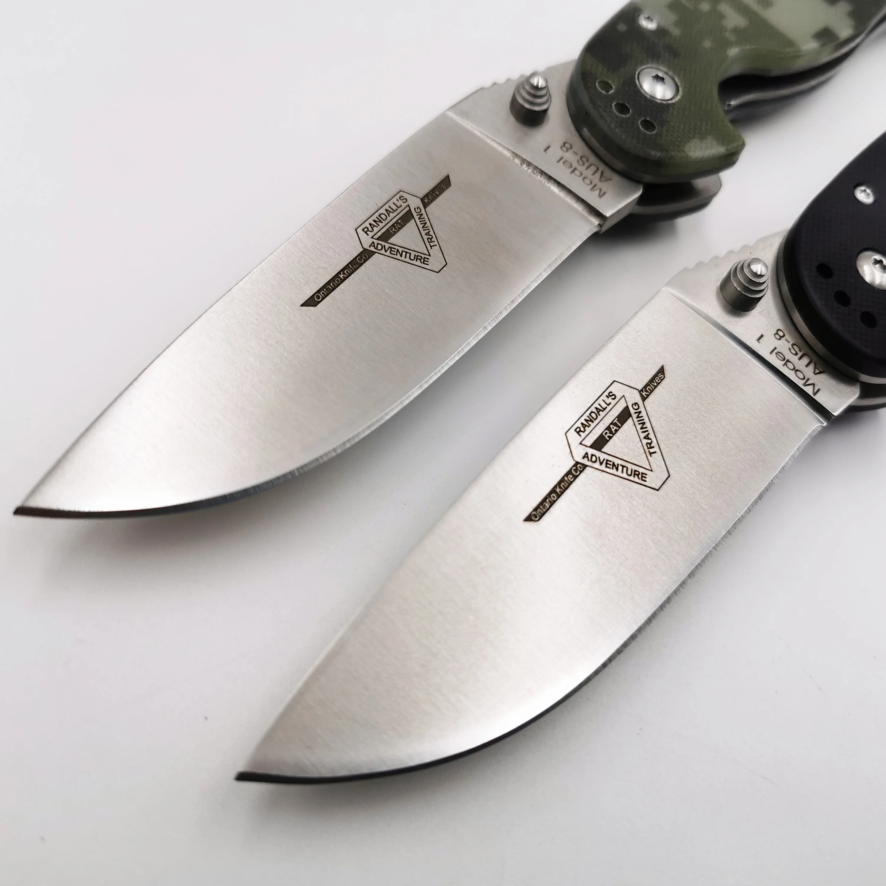 OEM RAT Модель 1 складной нож AUS-8 лезвие боевой карманный нож Открытый Кемпинг выживания подарок ножи Охота EDC инструмент много цветов