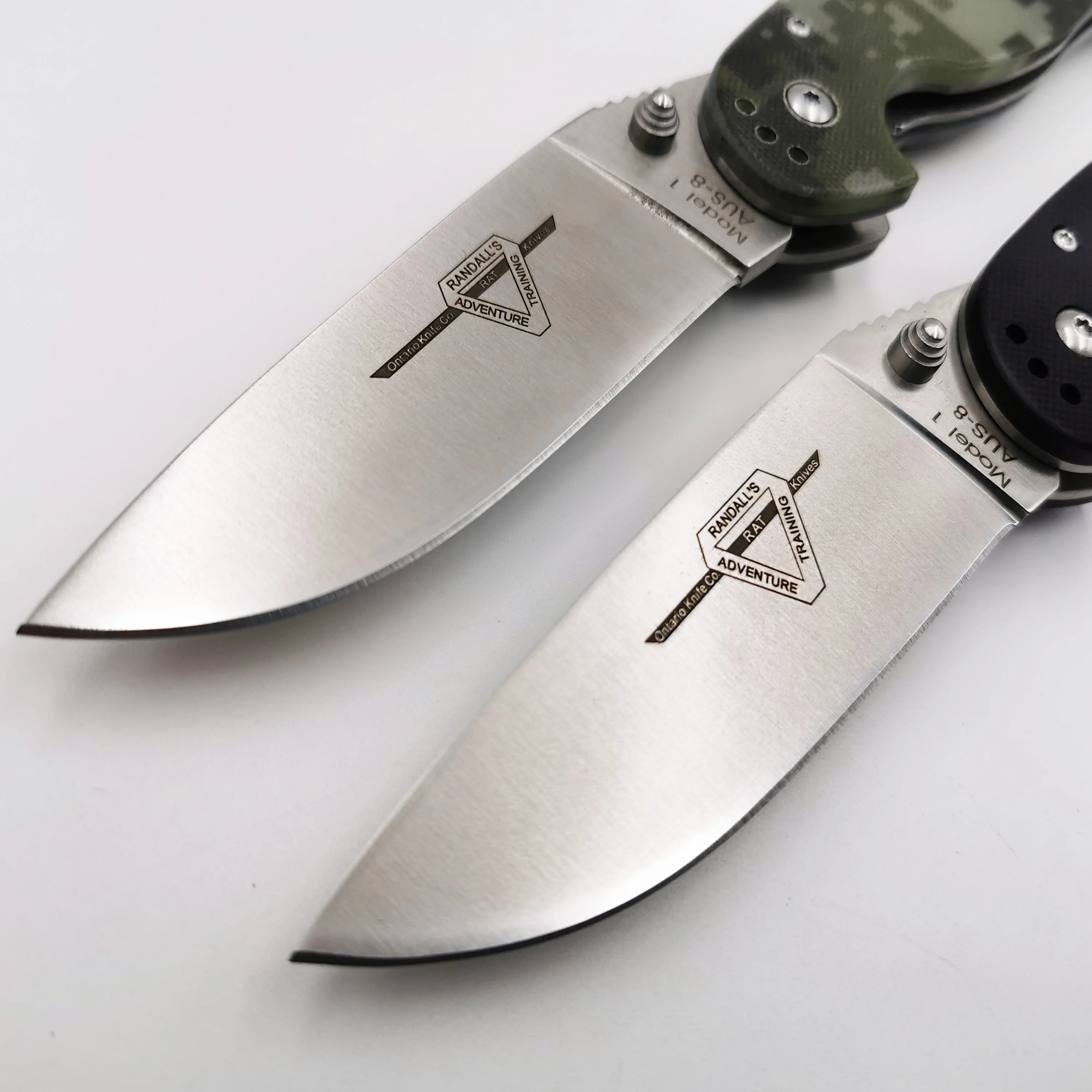 OEM RAT Модель 1 складной нож AUS 8 лезвие боевой карманный Открытый Отдых на природе