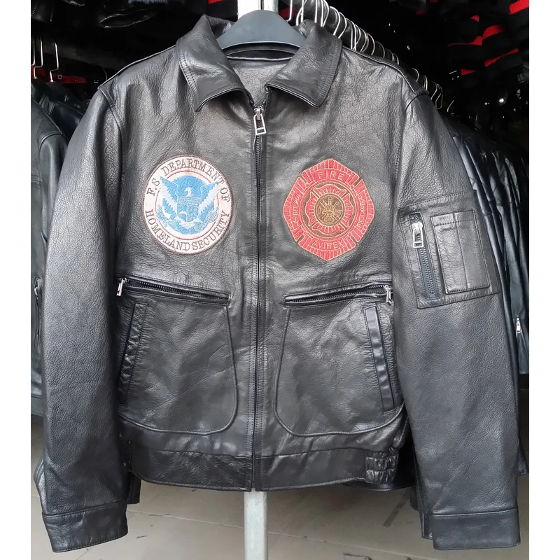 

MAPLESTEED A2 Pilot Jackets Men Leather Jacket Flight 100% Cowskin Aviator Jacket Vintage Man Winter Jacket Male Skin Coat M107