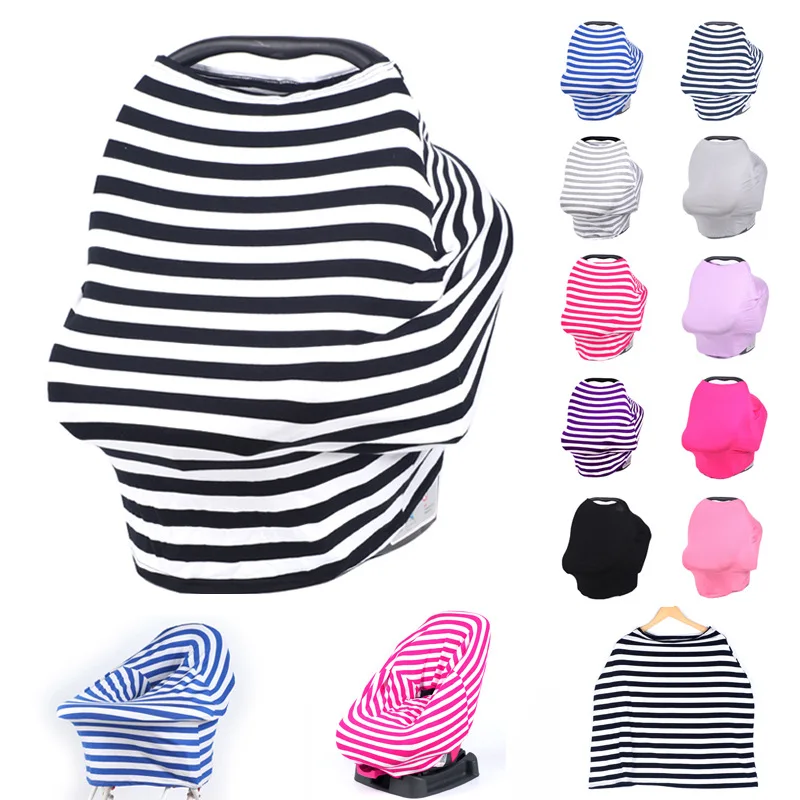 

2017 New Arrival Multi-Use Baby Car Seat Cover, Canopy Nursing Cover Breastfeeding Shopping Cart Cover 3 in 1