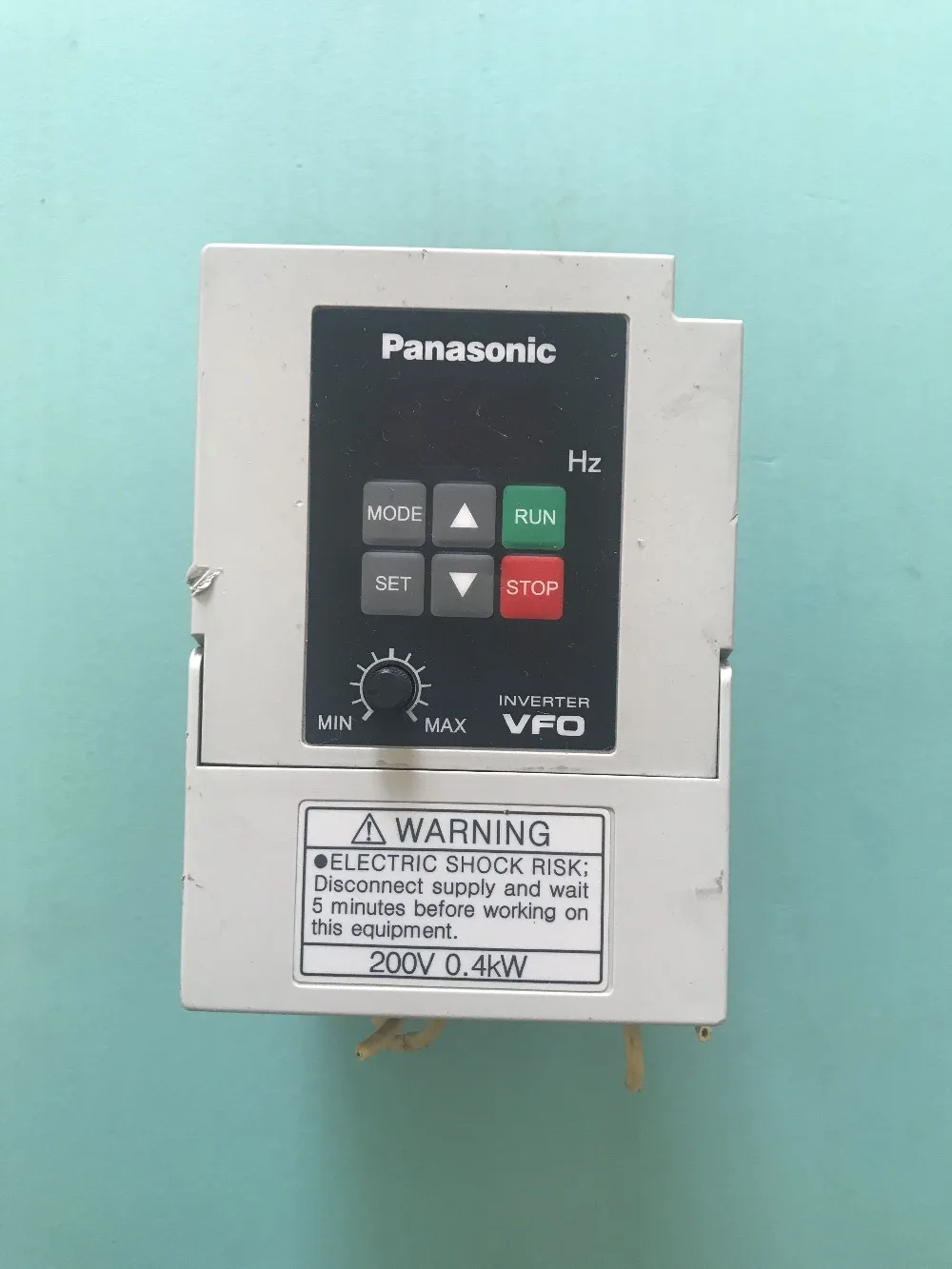 

inverter BFV00042GK 220V 0.4KW 1PH input 3PH output used warranty 1 year