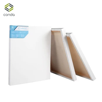 

CONDA Artist Stretched Canvas 8"*10" Painting Board 10 Pack for Oil Acrylic Drawing Panel Professional Art Supplies