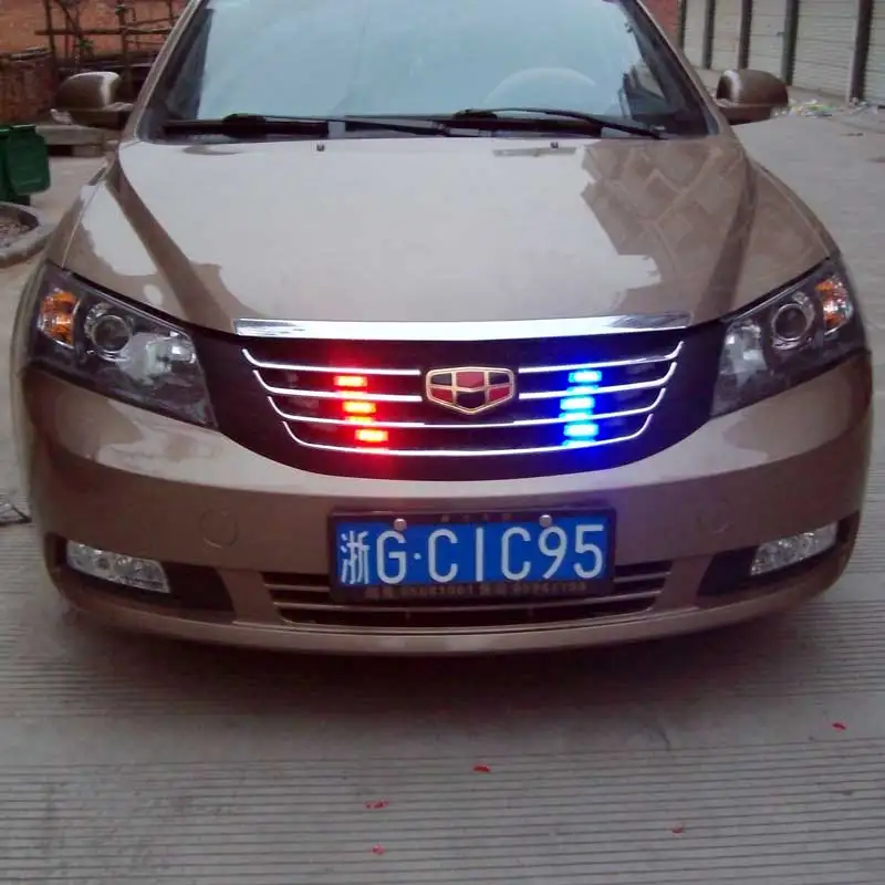 FUGSAME полиции Стиль автомобиля 12V 18LED красный/синий стробоскопический светильник с 3-режим контроллер красный сине-белые зеленый желтый