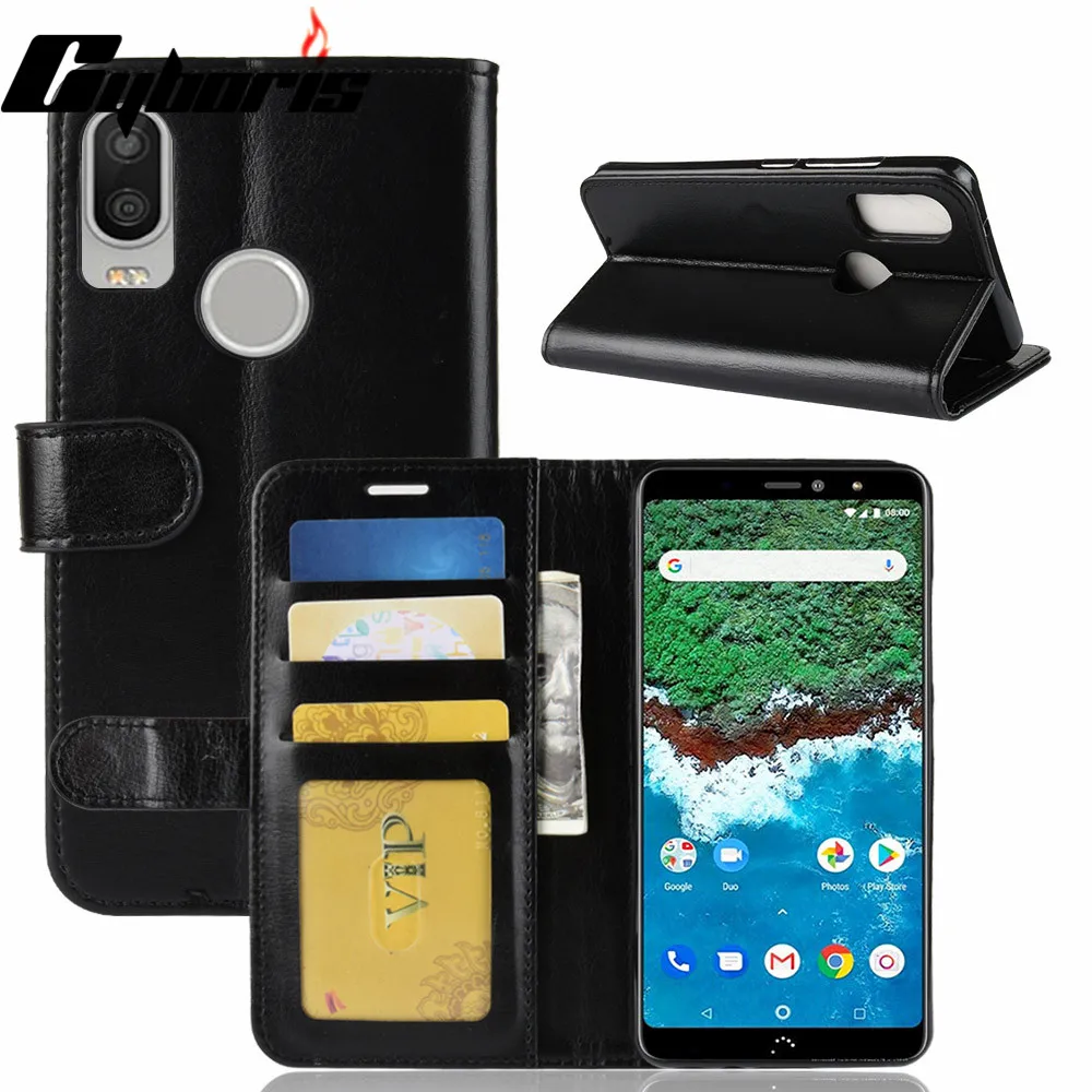

Cyboris Cover Case For BQ X2 X2 Pro Funda Luxury PU Leather Wallet Cover Phone For BQ X2 X2 Pro Flip Cover Coque Card slot stand