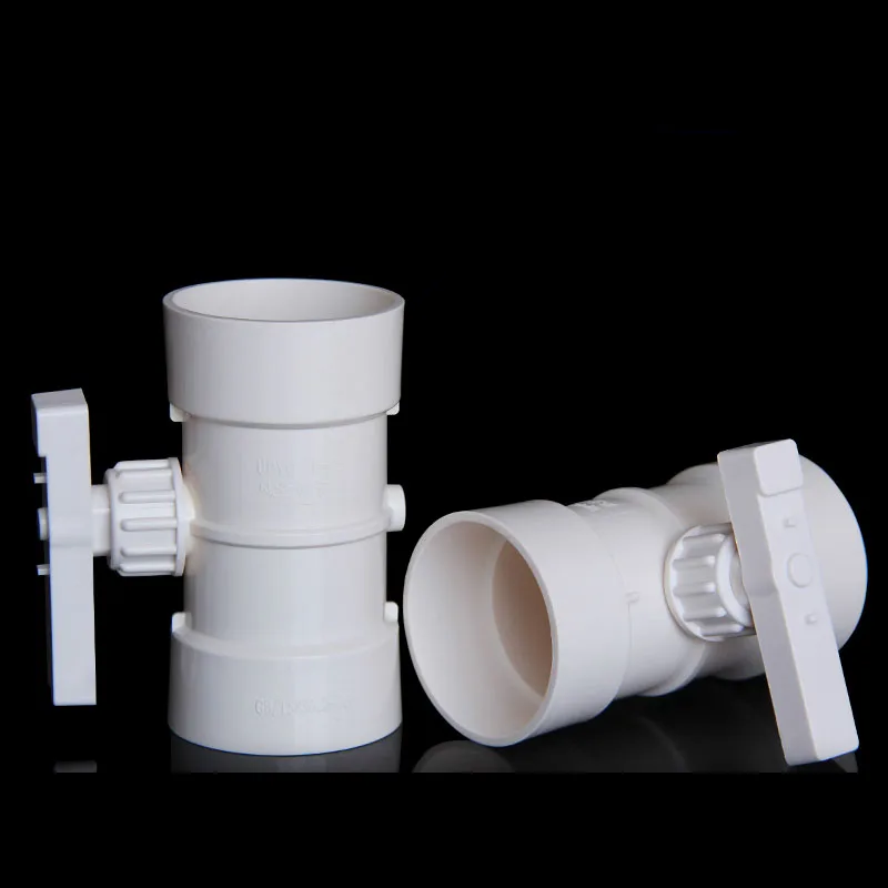 

gogo Air volume control valve PVC pipe air duct butterfly valve manual switch valve 160mm 200mm