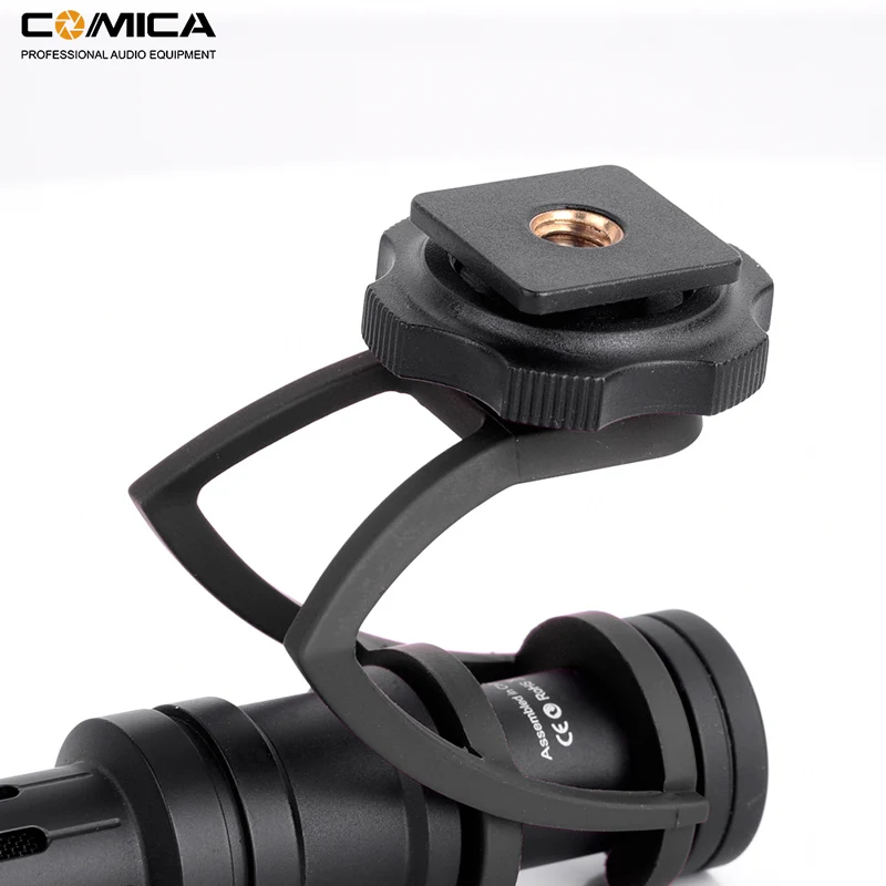 Comica CVM-VM10II Mini Video Microphone Directional Interview Recording Mic for Canon Nikon DSLR Camera for iPhone Smartphones Comica CVM-VM10II Mini Video Microphone Directional Interview Recording Mic for Canon Nikon DSLR Camera for iPhone Smartphones