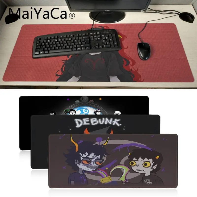 

MaiYaCa Custom Skin homestuck Rubber Mouse Durable Desktop Mousepad Free Shipping Large Mouse Pad Keyboards Mat mouse pad gamer