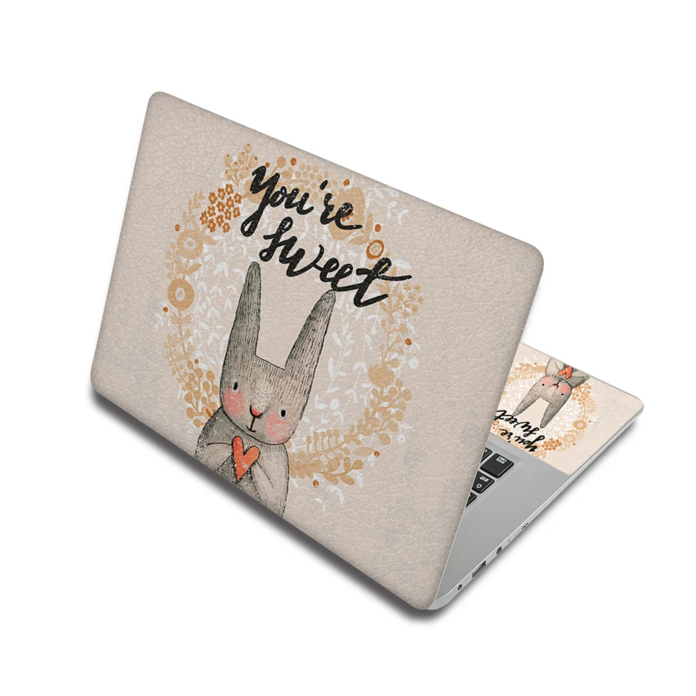 Cute notebook stickers for 15.6' 17\