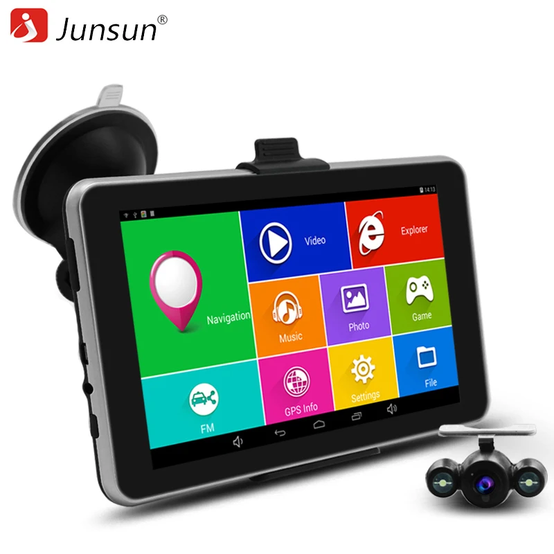 Junsun Inch Hd Car Gps Navigation Android Navigator Rear View Tablet Bluetoothavin Junsun Inch Hd Car Gps Navigation Android Navigator Rear View Tablet Bluetoothavin