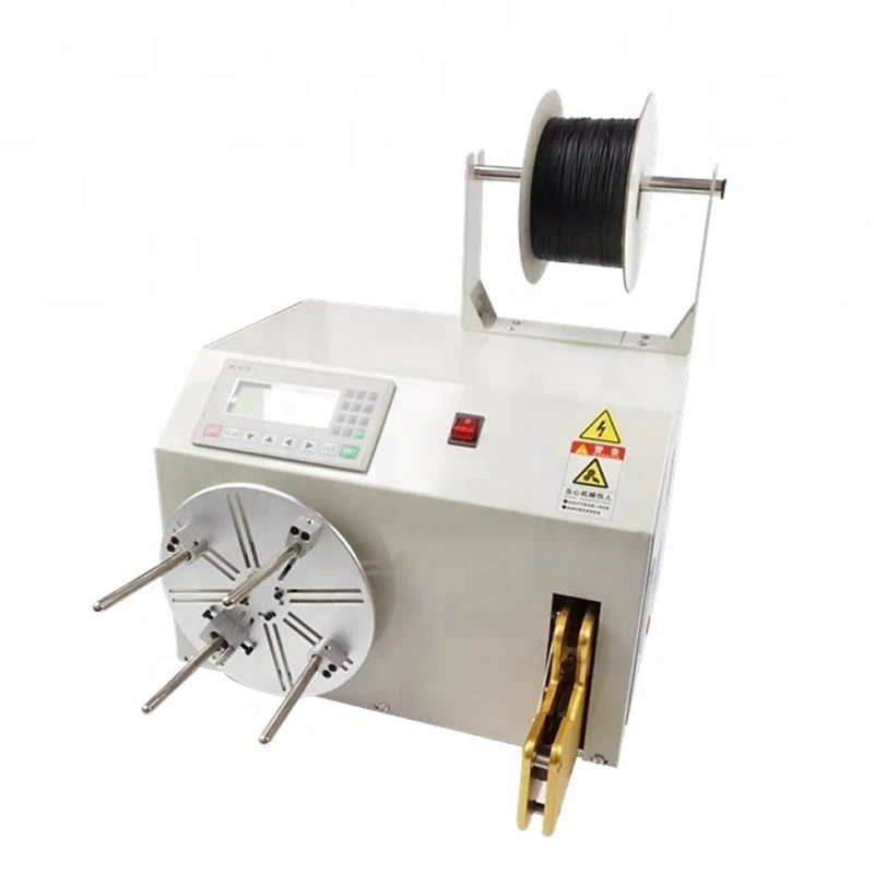 Automatic Wire Coil Winding Machine Cable Binding Tie Machine for