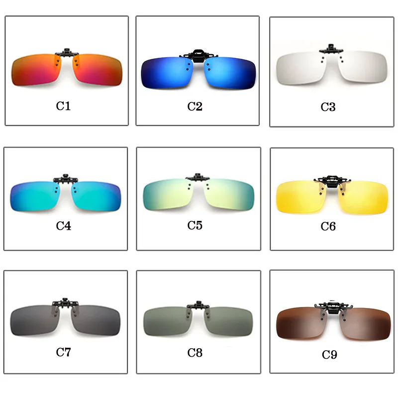 spring clip on sunglasses