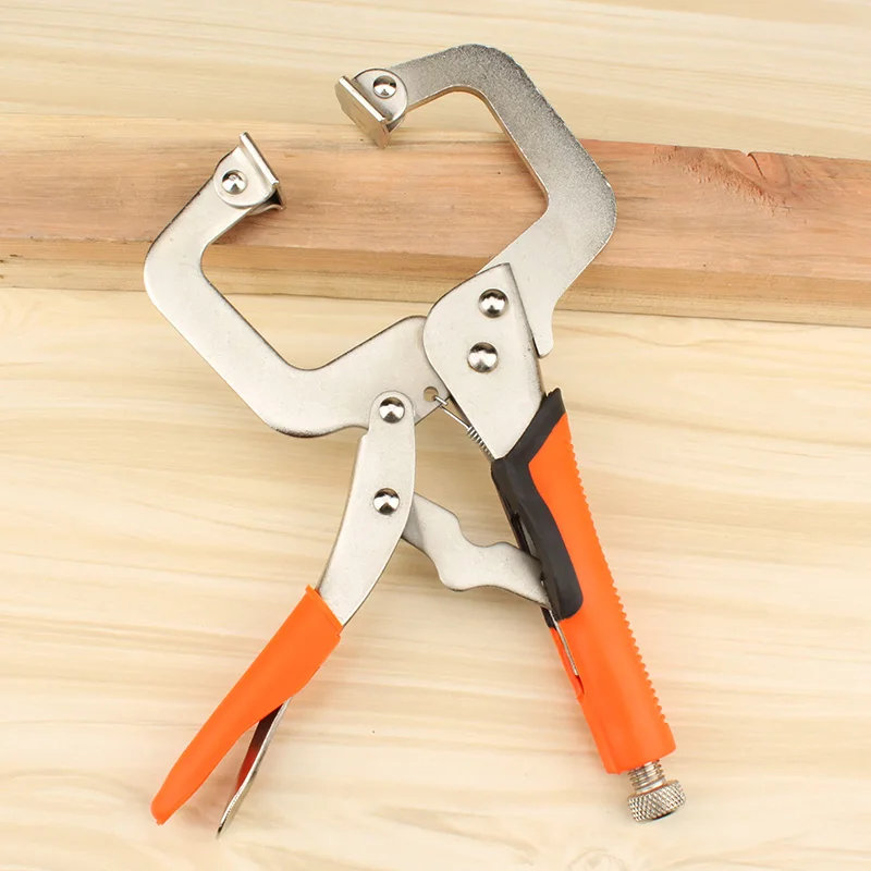 11Inch High Carbon steel C Type Welding Clamp Locking Pliers Round