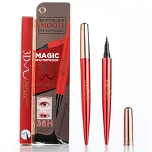 1 шт. шелковистая подводка для глаз Dreamy быстросохнущая жидкая подводка в ручке черная долговечная Водонепроницаемая подводка для макияжа глаз