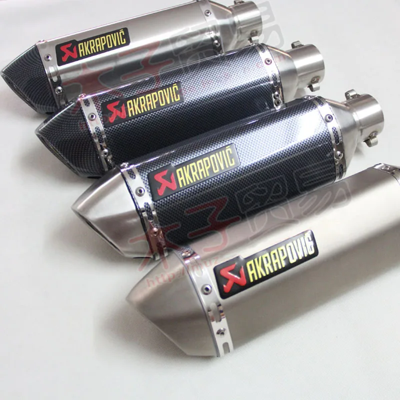 

51MM Universal Motorcycle Exhaust Pipe Muffler DB Killer pitbike escape moto for suzuki crf 230 s1000xr nc750x egzoz aerox 155