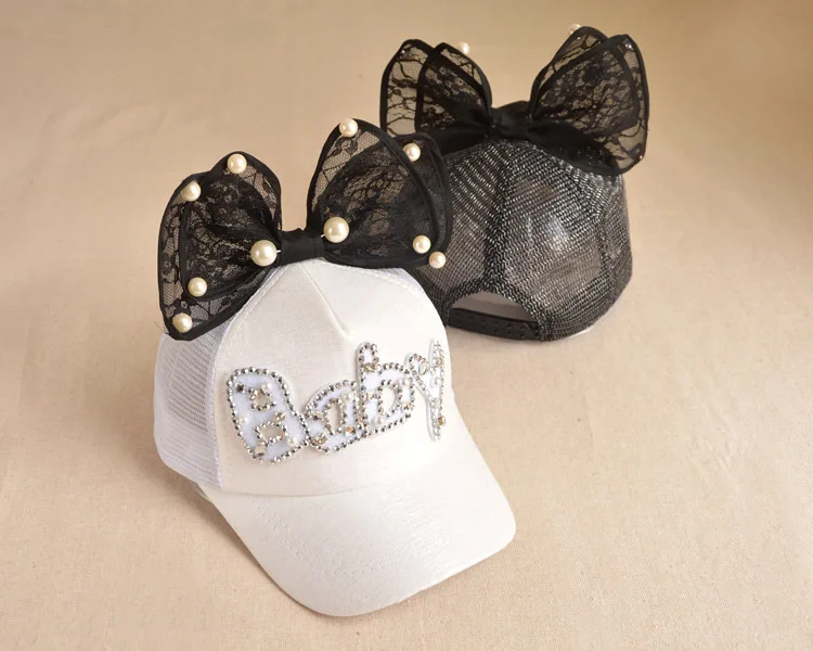 Primavera e no Verão das Crianças Boné de Beisebol do Chapéu do Bebê do Sexo Chapéu de Sol Pato Ocasional Arco Feminino Meninas Moda Cap Menino Maré Zm-98 Jkp 3 pato ocasional arco boné de beisebol do