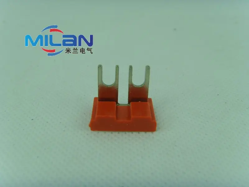 1PCS 2PIN terminal JF5 2.5/2L terminal short circuit copper connecting piece short short bar tab