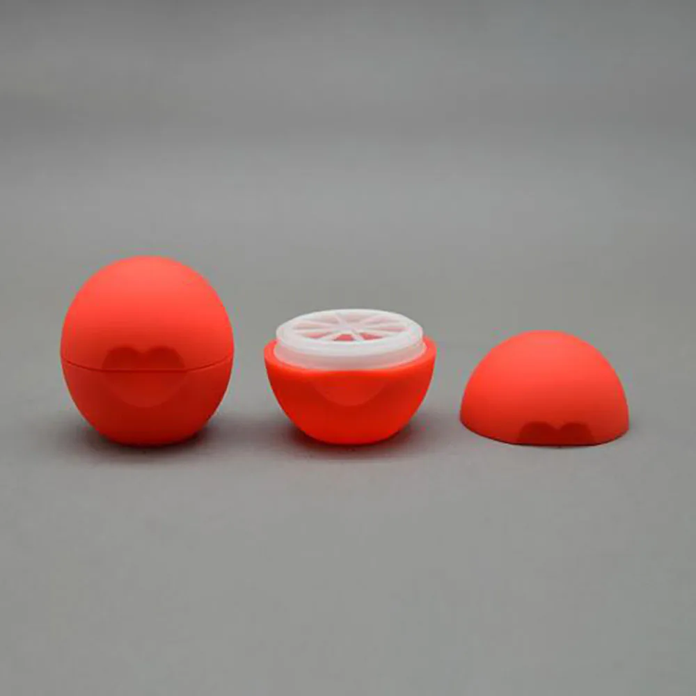 50 шт. пустой косметический шар контейнер в форме сердца 7 г баночка для бальзама для губ блеск для глаз крем образец чехол