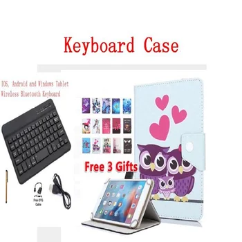 

Keyboard Case For Lenovo A10-30F TB2 X30L X30F Tablet 10.1'' Bluetooth Keyboard cover For Lenovo TAB2 A10-70 X70L tablet PC+OTG