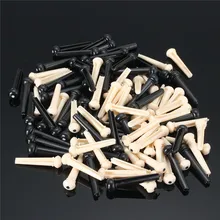 2000 шт./две тысячи гитарных струнных колышков гвоздей мост Din Твердые катушки ниток гитары Запчасти Белый/Черный